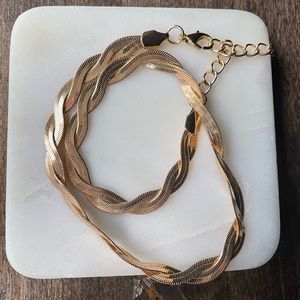 Minimalist Choker Casual Gold Necklace